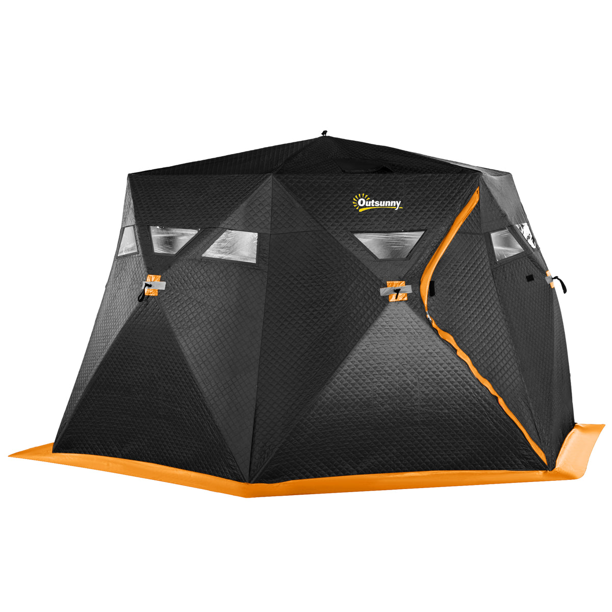 Abri de pêche sur glace pop-up isolé 4 personnes