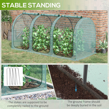 Cage de Protection 8' x 3' avec 3 Portes