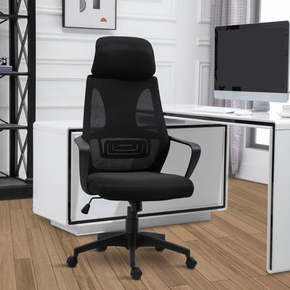 Chaise de bureau ergonomique appui-tête ajustable