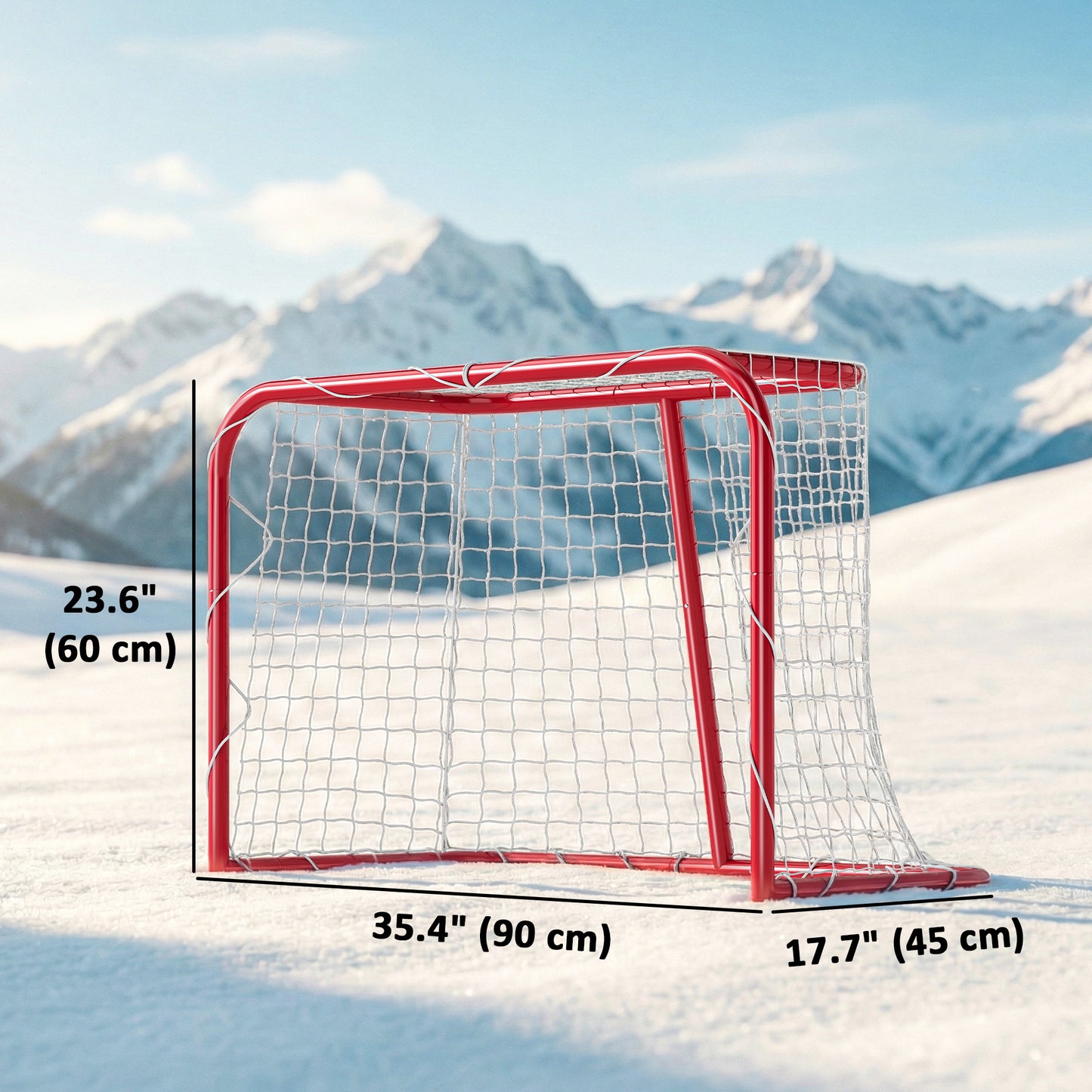 Filet de hockey mini portable à installation rapide