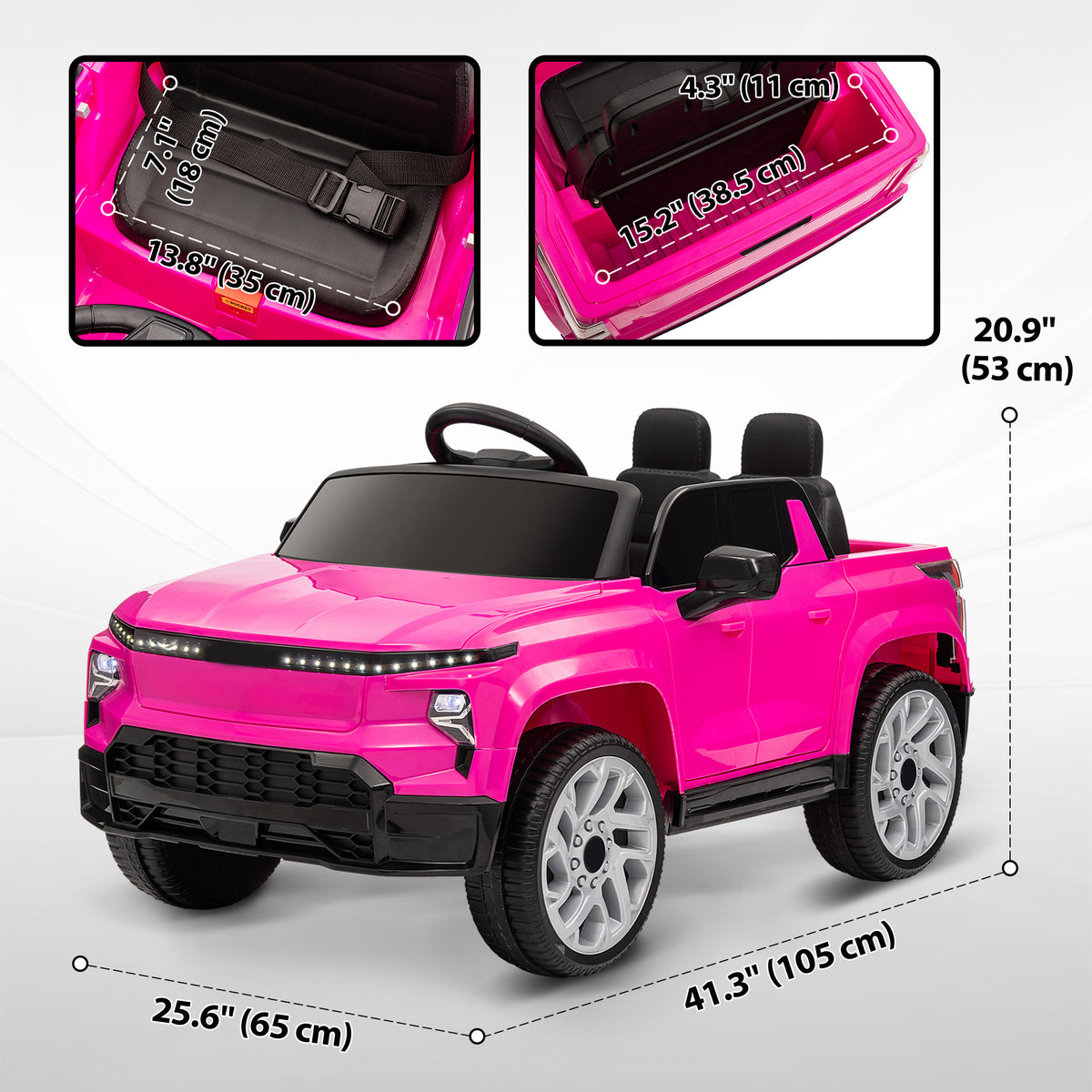 Voiture électrique pour enfants Silverado 12V