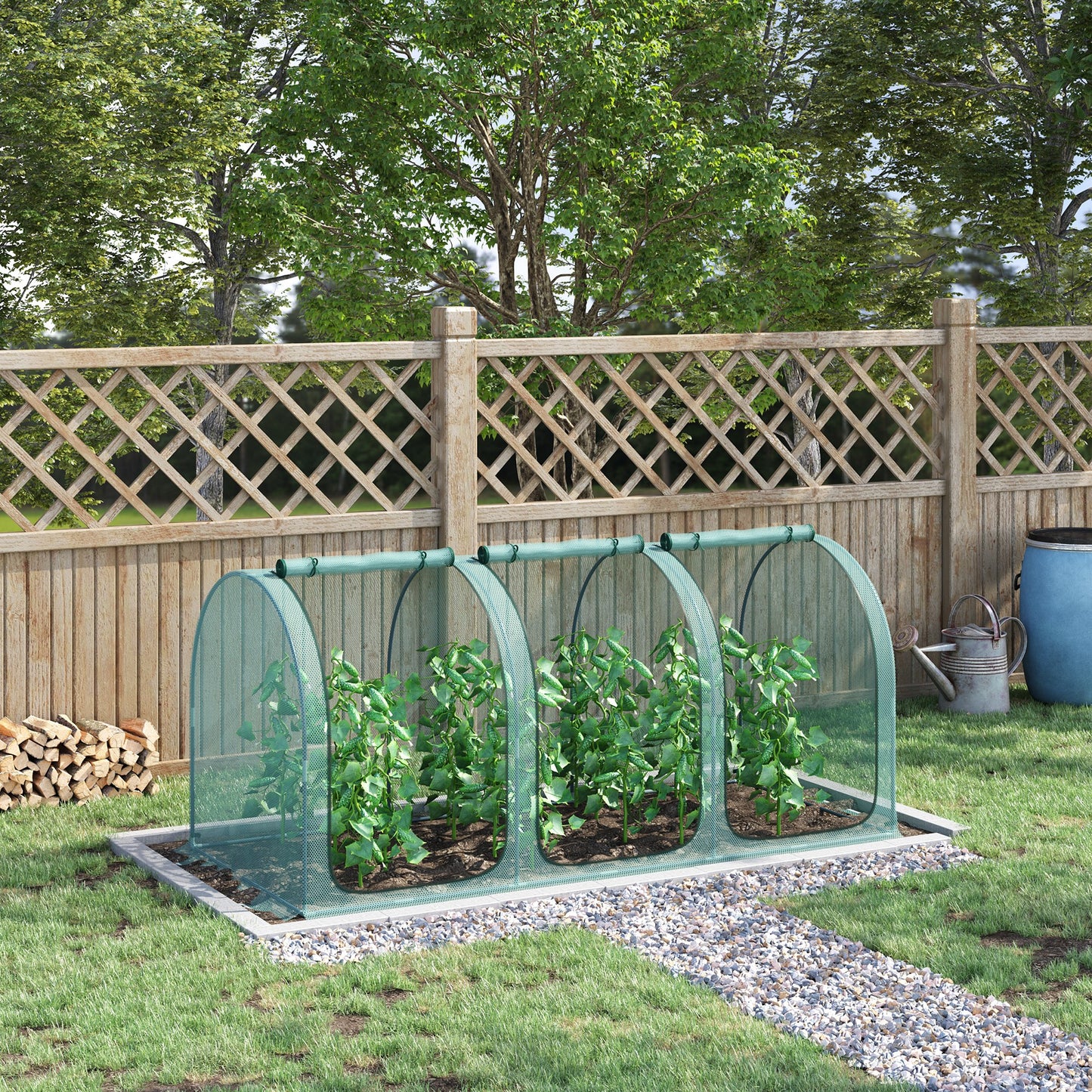 Cage de protection végétaux 8' x 4'