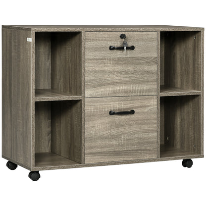 Caisson de bureau mobile et verrouillable