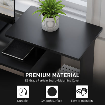 Bureau d'ordinateur avec tiroir et tablette pour clavier