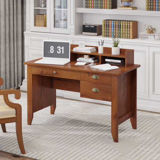 Bureau d'étude avec huche et rangement