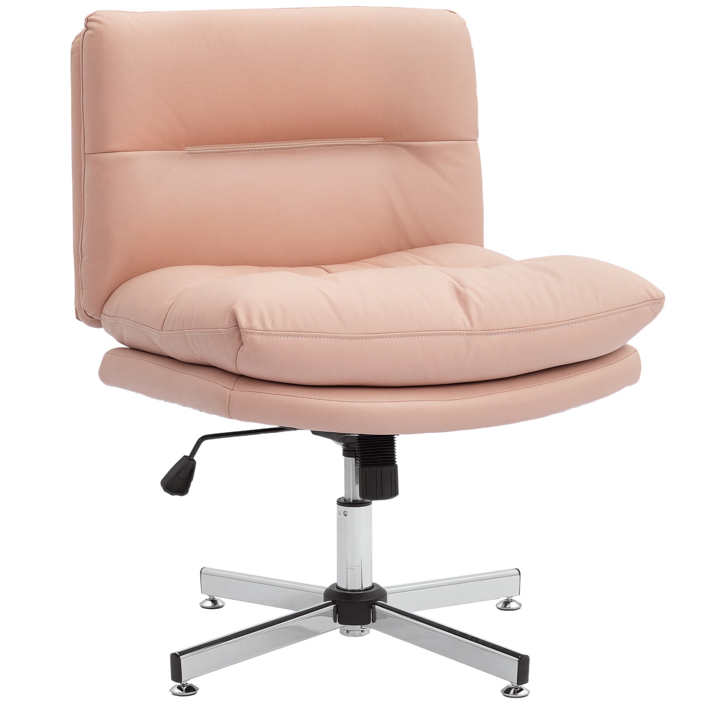 Chaise de bureau sans accoudoirs croisillons réglable pivotante