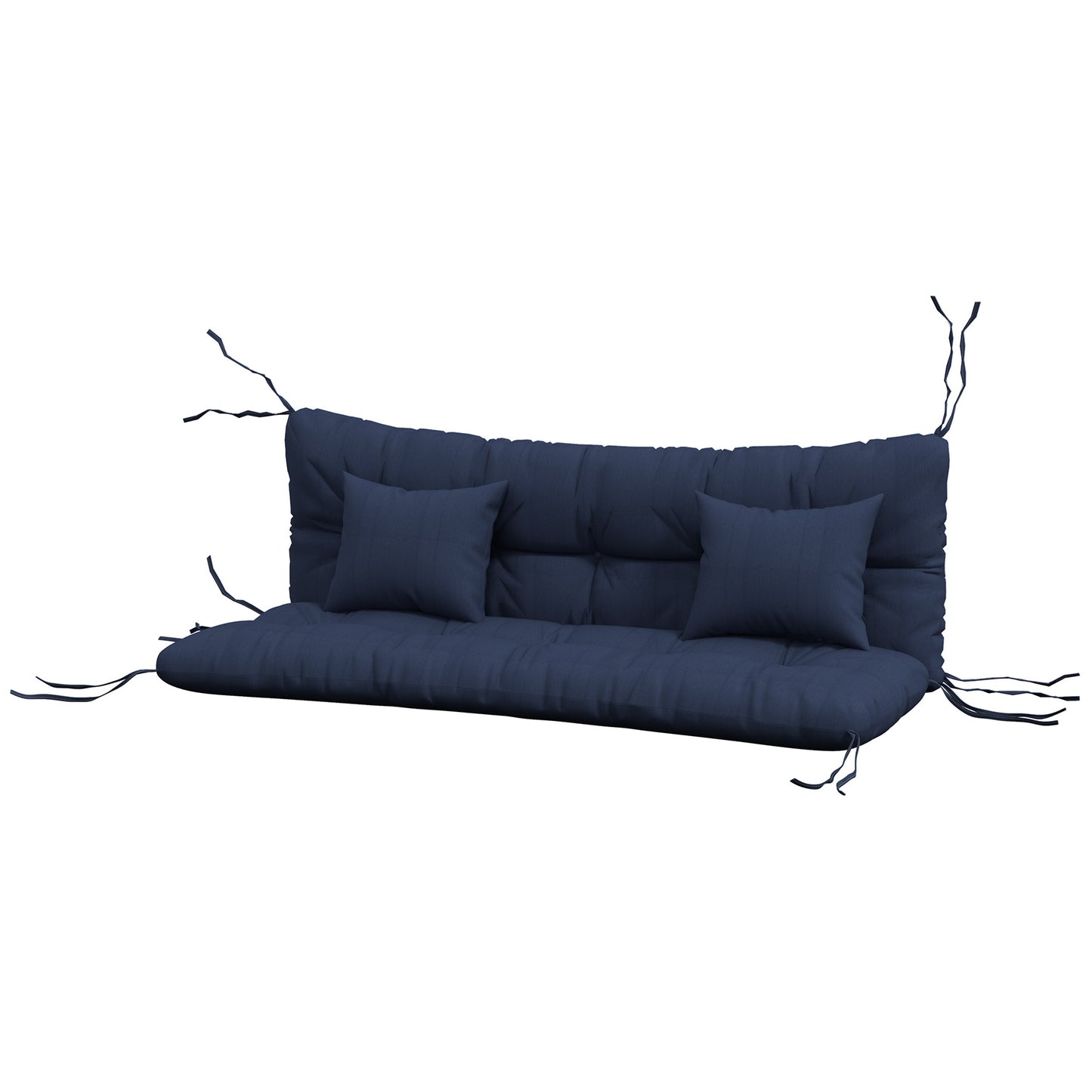 Ensemble de coussins de patio 4 pièces pour 3 places