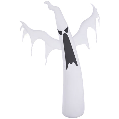 Fantôme gonflable Halloween 6pi LED blanc