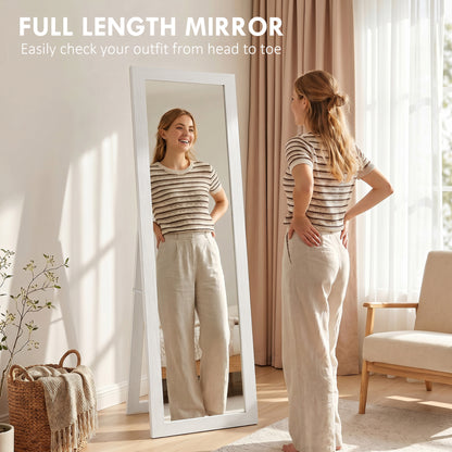 Miroir sur pied pleine longueur