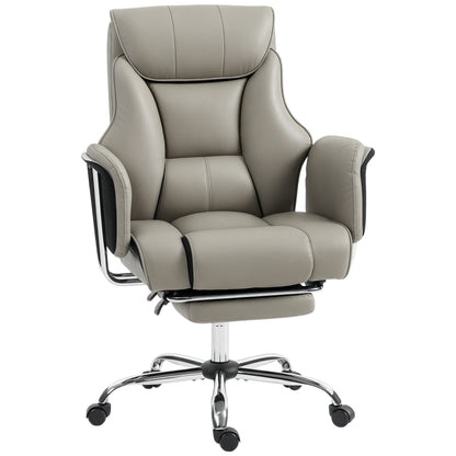 Chaise de bureau ergonomique inclinable avec repose-pieds