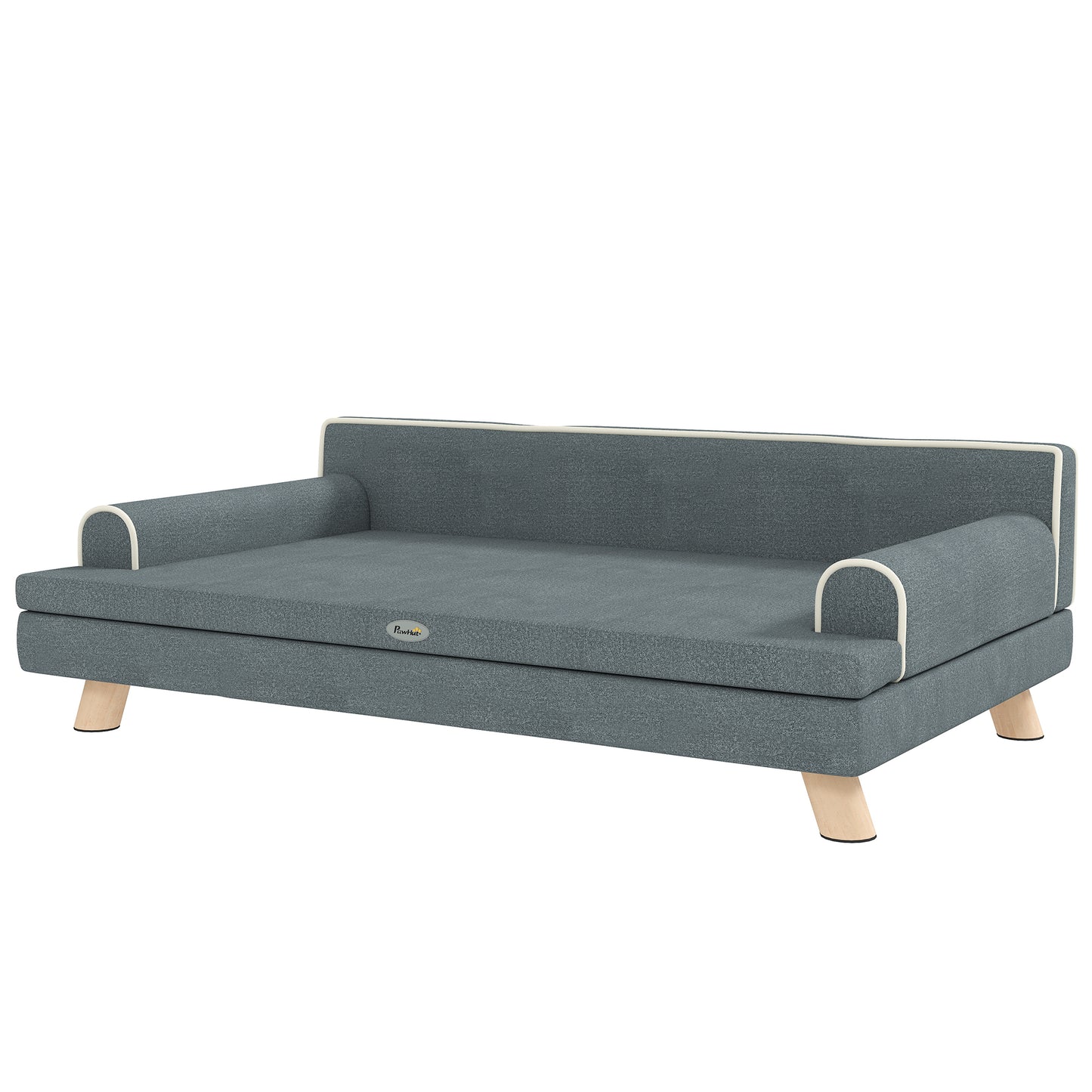 Canapé pour chien surélevé avec coussin lavable