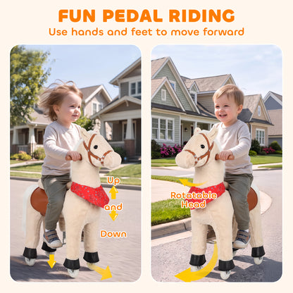 Cheval à bascule interactif pour enfants avec sons