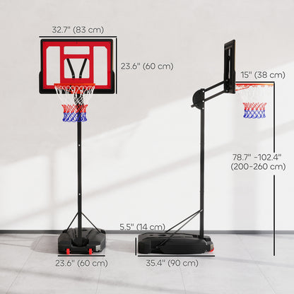 Panier de basketball réglable pour enfants
