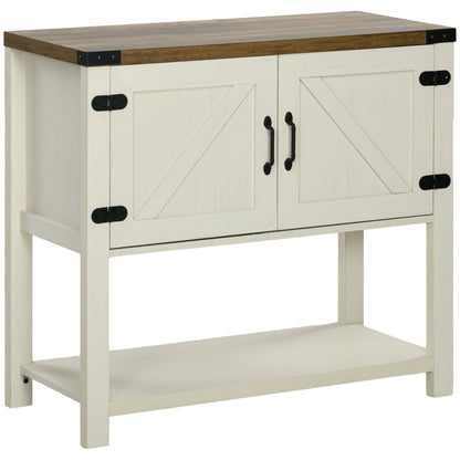 Buffet de cuisine rustique style fermette