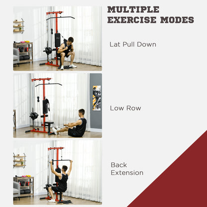Machine de tirage dorsal pour musculation à domicile