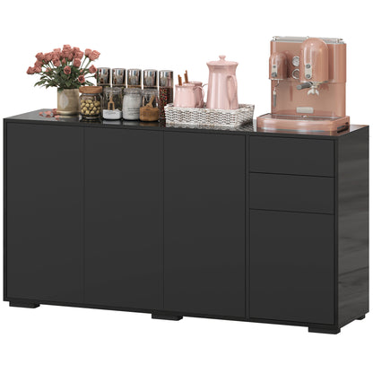 Buffet de cuisine moderne avec rangement