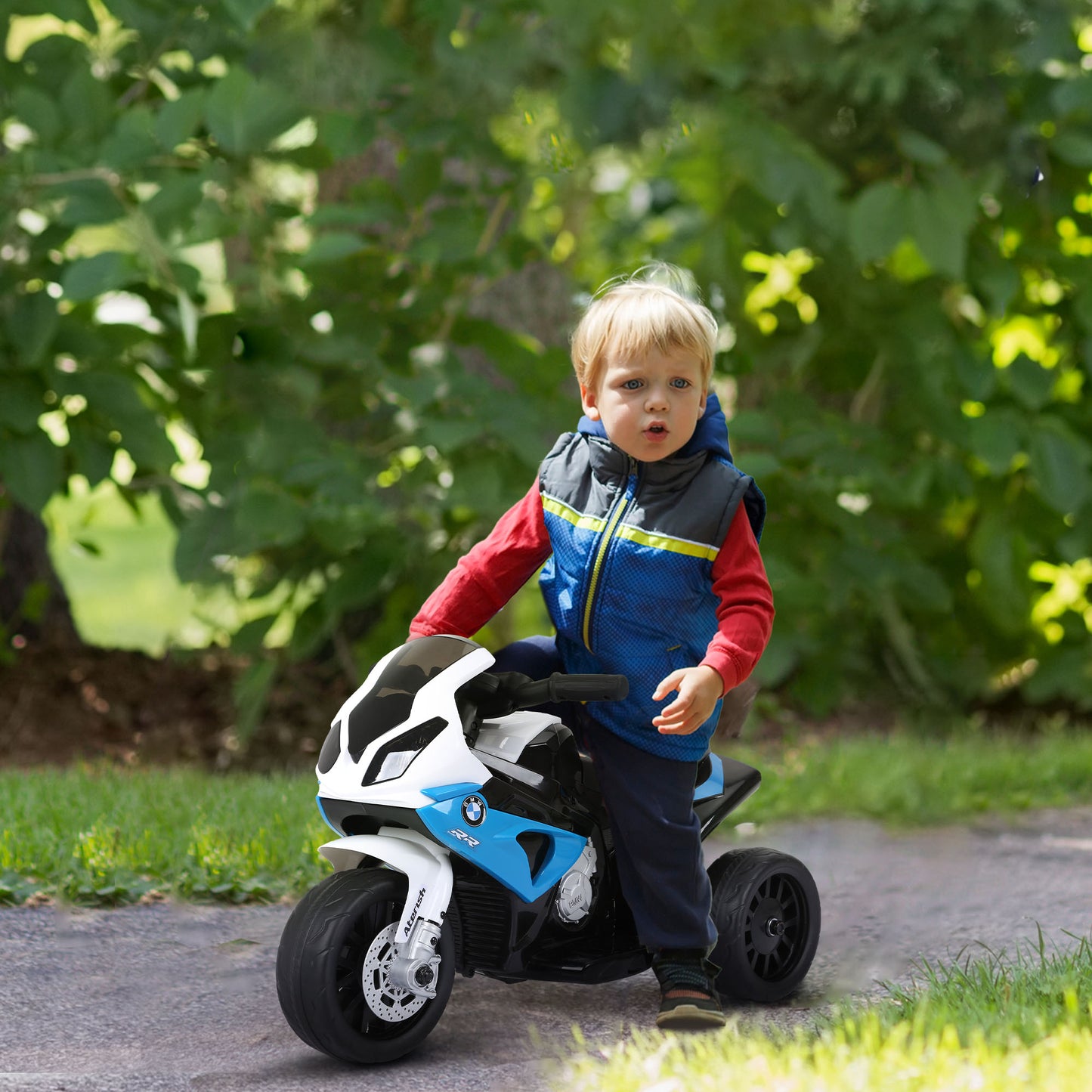 Moto électrique BMW S1000RR pour tout-petits 18-36 mois