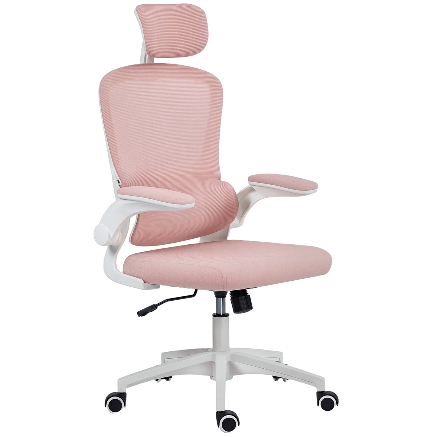 Chaise bureau ergonomique dossier haut appui-tête rotatif