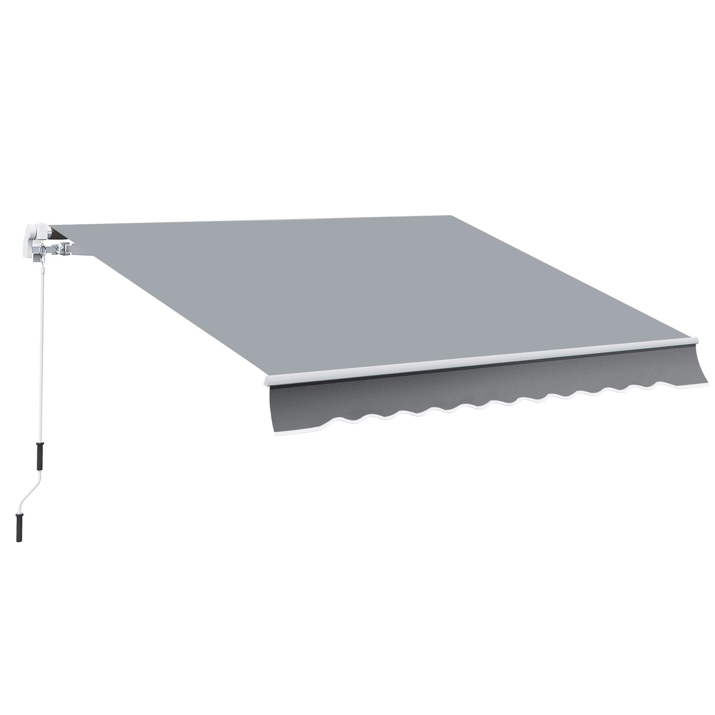 Auvent rétractable patio aluminum réglable