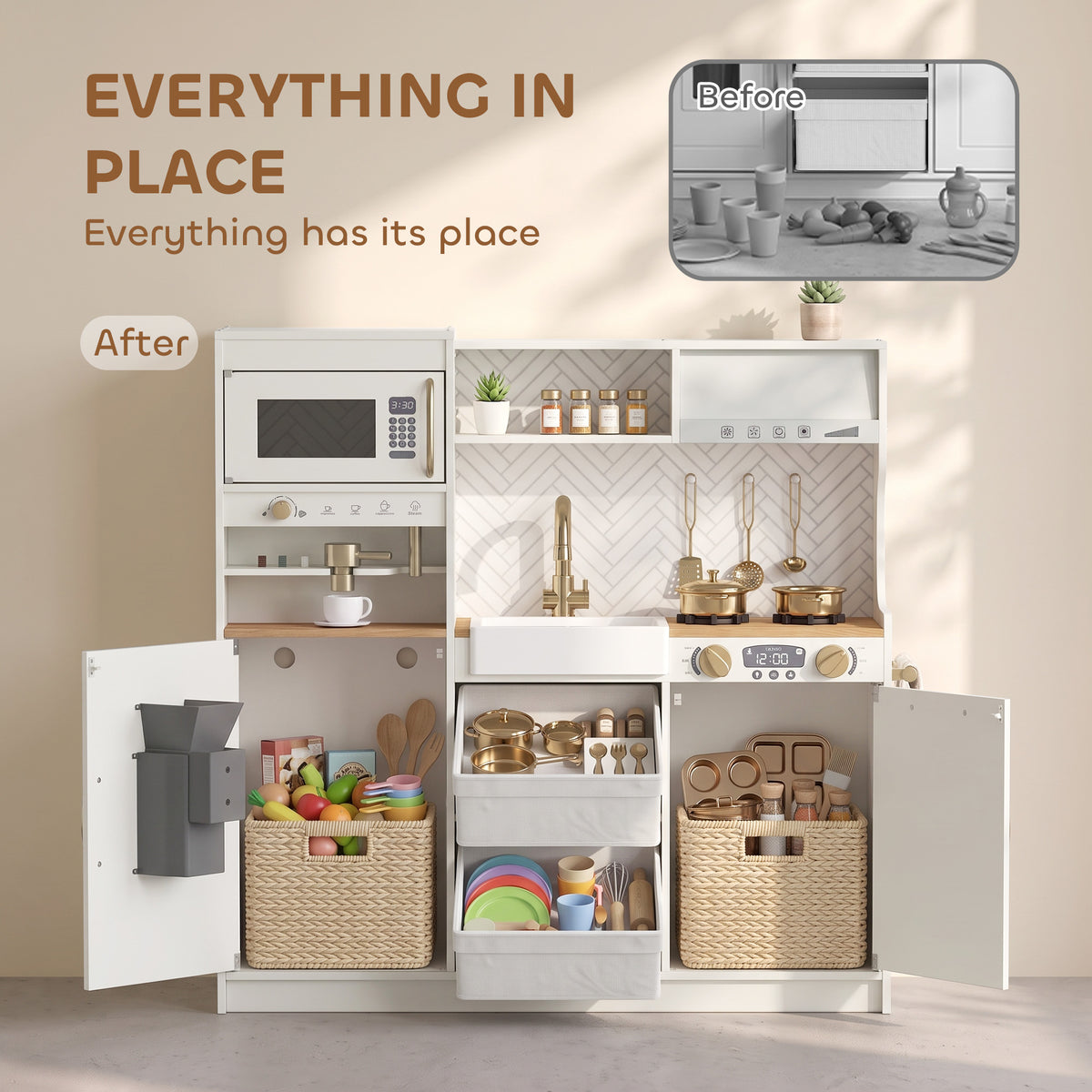 Cuisine jouet interactive pour enfants