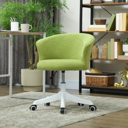 Chaise bureau sans bras hauteur réglable roulettes pivotantes