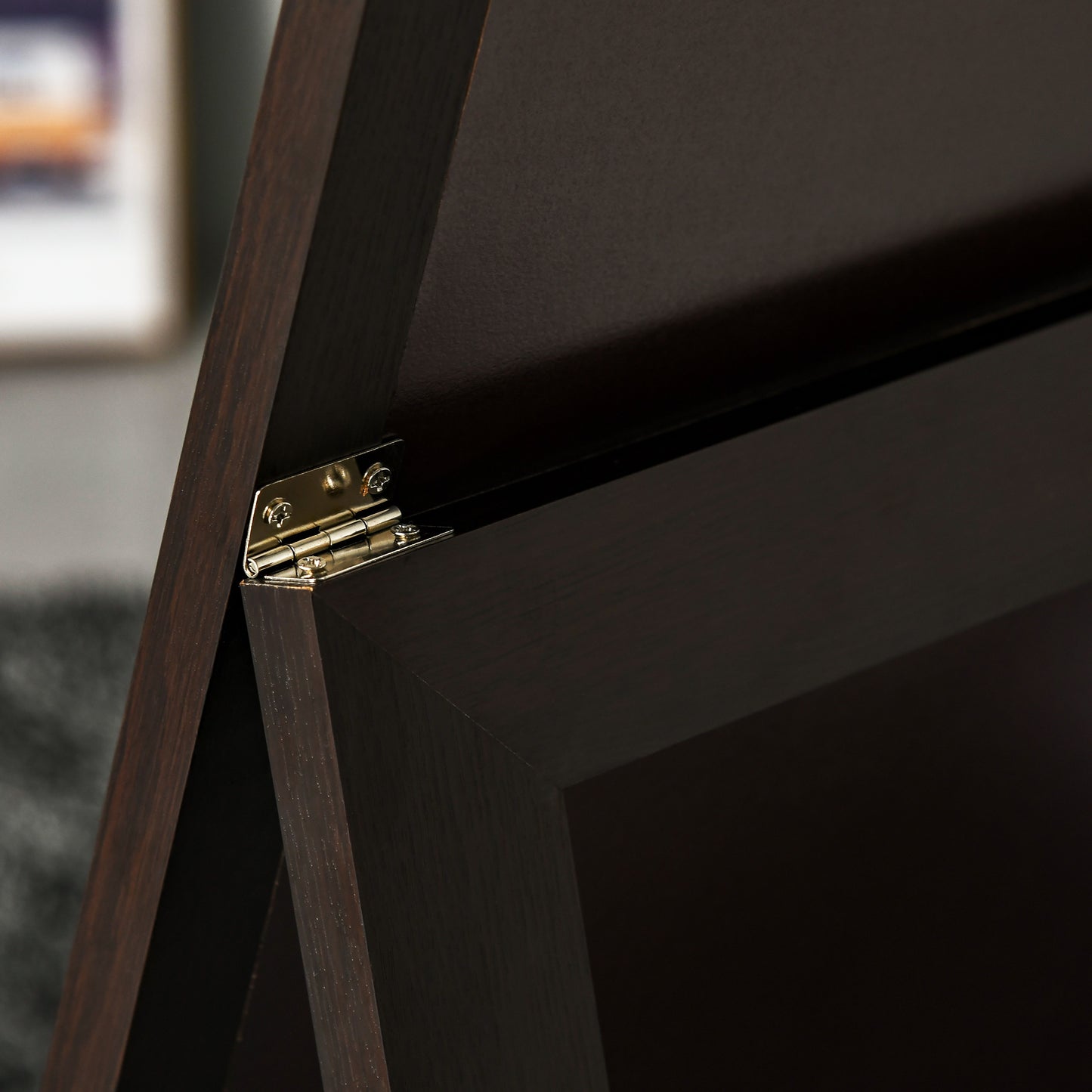 Miroir pleine longueur rectangulaire 147 x 51 cm avec cadre