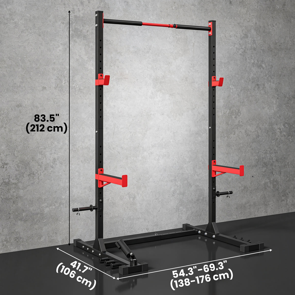 Cage de musculation robuste pour entraînement à domicile
