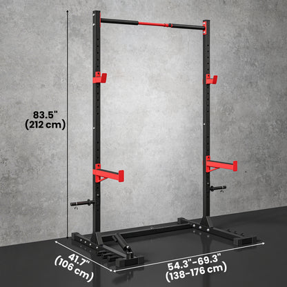 Cage de musculation robuste pour entraînement à domicile