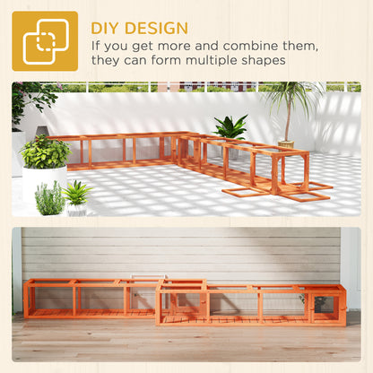 Tunnel pour chat extensible 200cm forme L extérieur