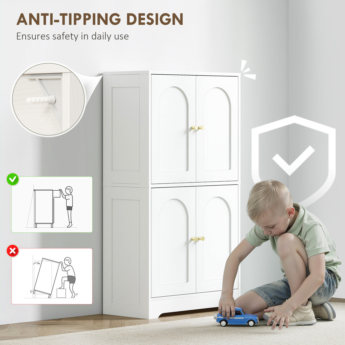 Armoire de cuisine autoportante 110 cm