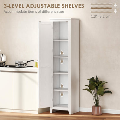Armoire garde-manger cuisine 5 tablettes porte de grange 170cm