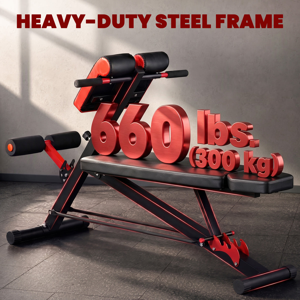 Banc de musculation multifonctionnel réglable