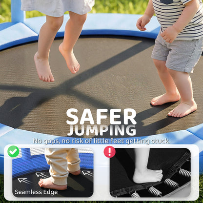 Trampoline enfants 140 cm avec filet de sécurité
