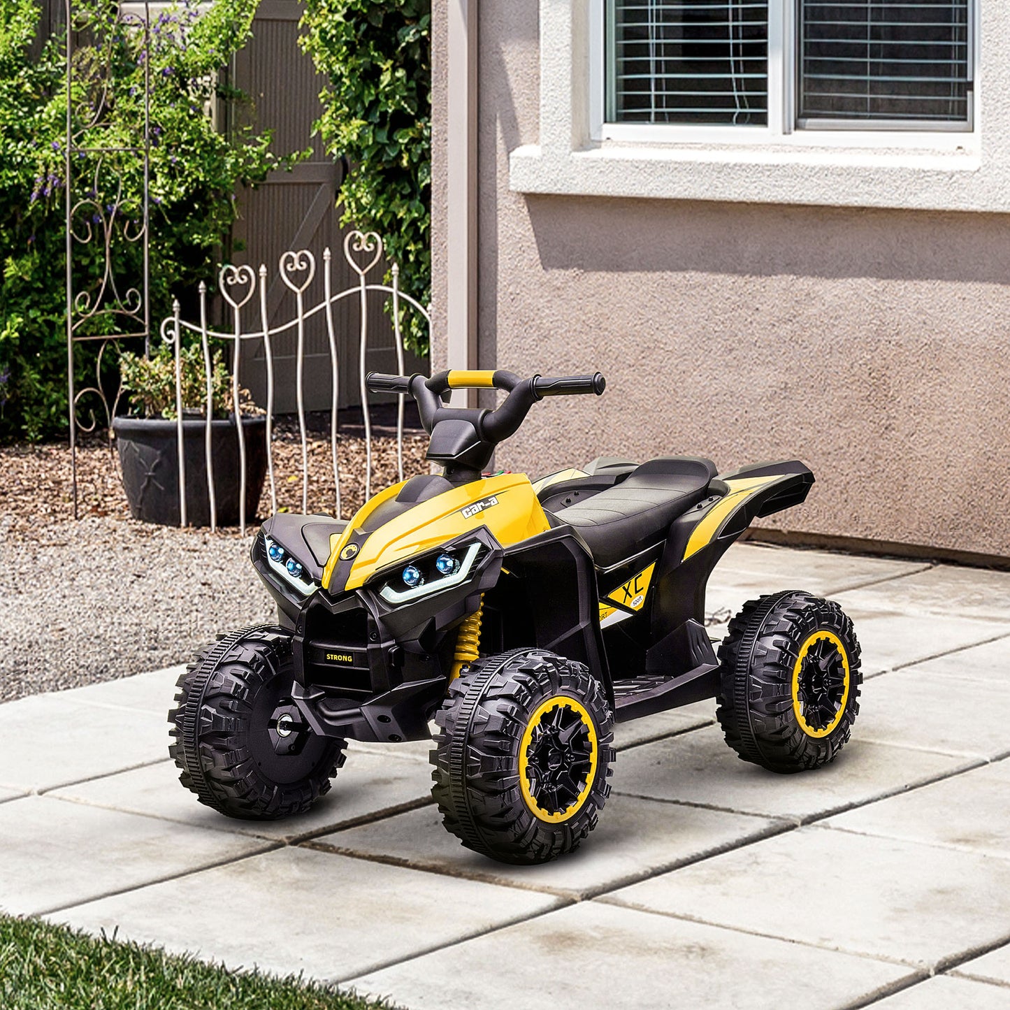 Quad électrique enfant avec musique et phares