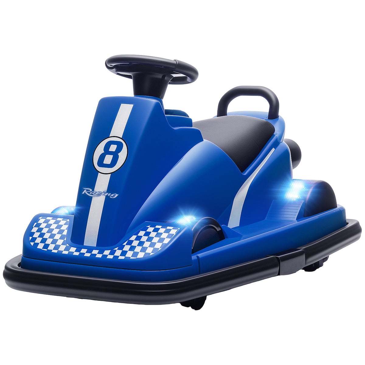 Voiture tamponneuse électrique pour enfants rotation 360