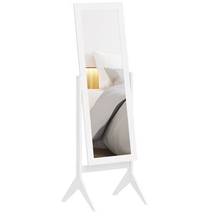 Miroir sur pied pleine longueur inclinable