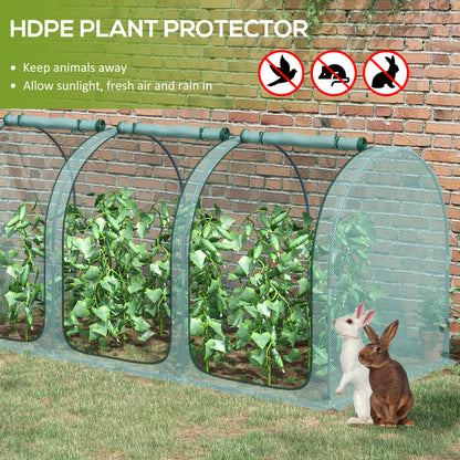 Cage de Protection 8' x 3' avec 3 Portes