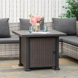 Table foyer propane 32 po, 50 000 BTU — acier