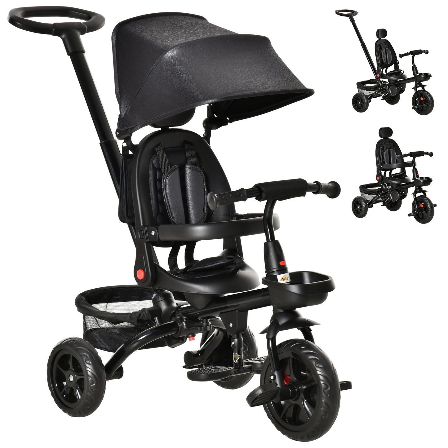 Tricycle évolutif 5-en-1 pour tout-petits