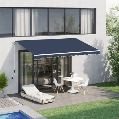 Auvent rétractable patio aluminum réglable