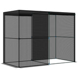  240x120x185cm Outdoor Garden Greenhouse with Zipper Doors