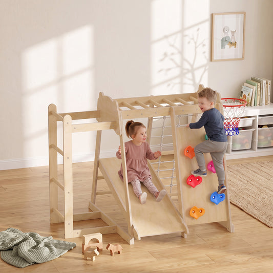 Gym de jungle Montessori 7-en-1 pour enfants
