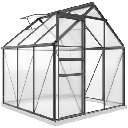 Serre de jardin polycarbonate 183 x 183 x 198 cm