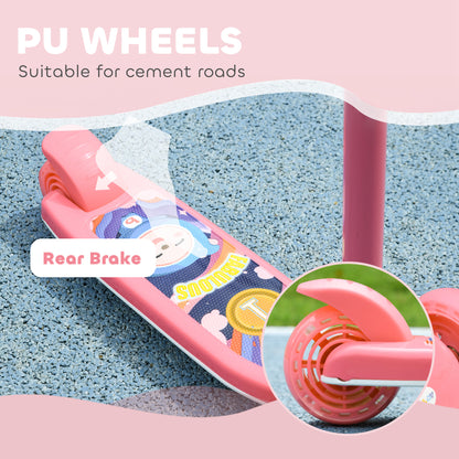 Trottinette à trois roues pour enfants réglable