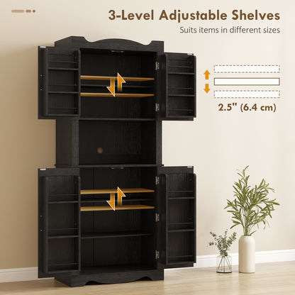 Armoire de cuisine autoportante avec rangement