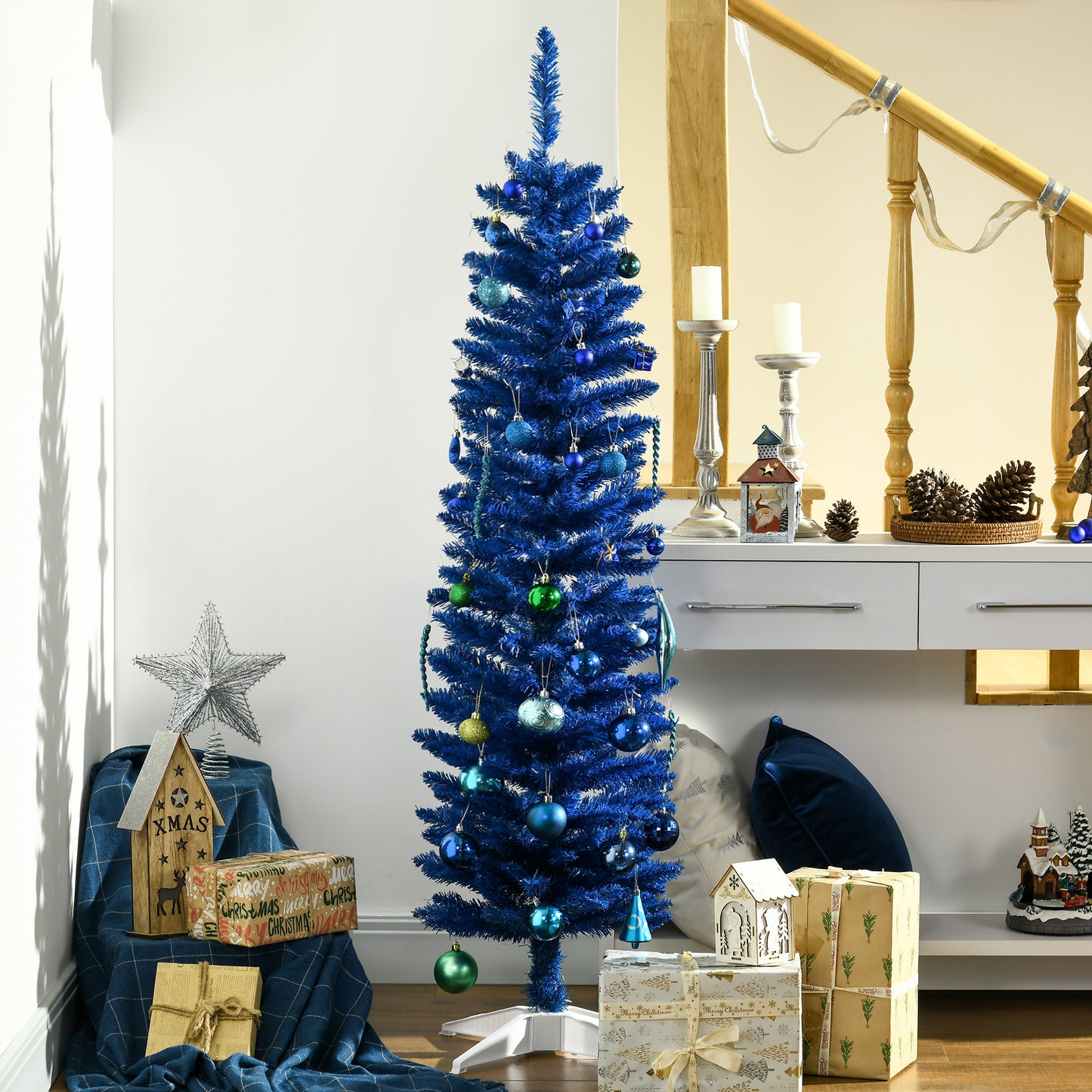 Sapin de Noël crayon artificiel 6 pi