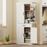 Armoire Pantry Cuisine 182 cm — Portes Grange Fermier
