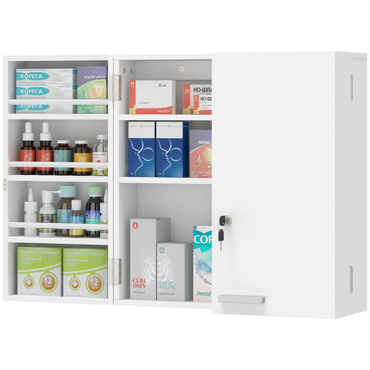Armoire à pharmacie murale verrouillable