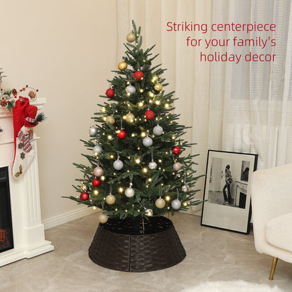 Sapin de Noël artificiel pré-éclairé 152 cm — vert