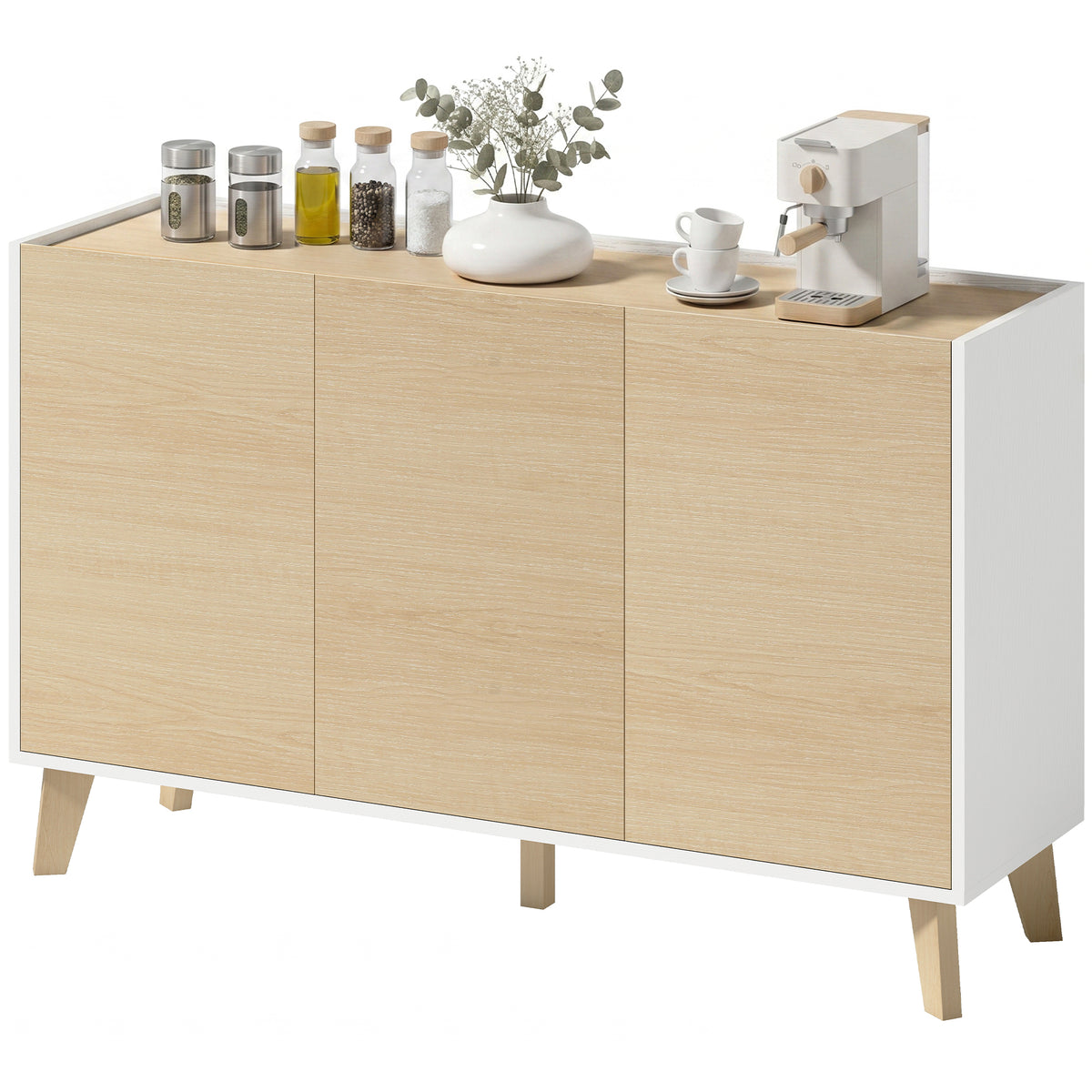 Buffet de cuisine style nordique moderne